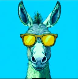Blue Dumb Donkey 